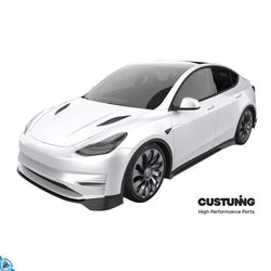 2020-2024 Tesla Model Y (1st-Gen) Aero Style Polypropylene Front Bumper & Lip Kit | CUSTUNING