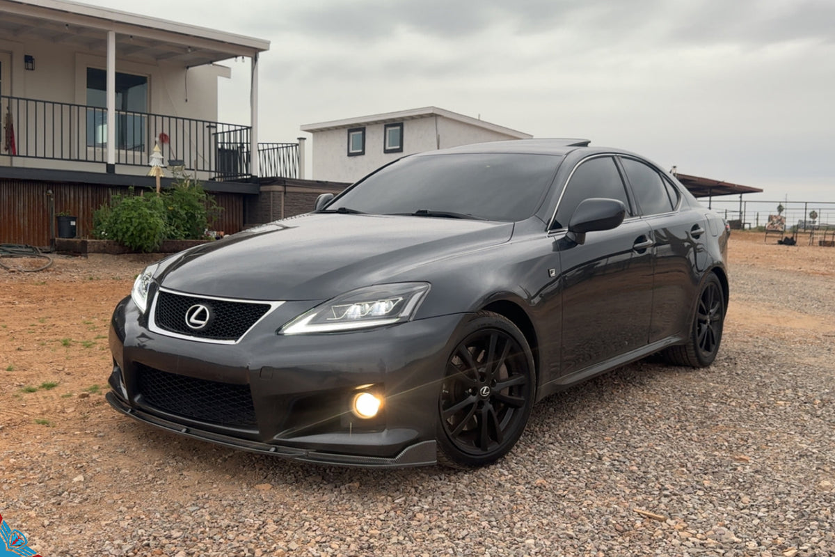 Lexus IS250 IS350 (XE20) to ISF Style Front Bumper Conversions