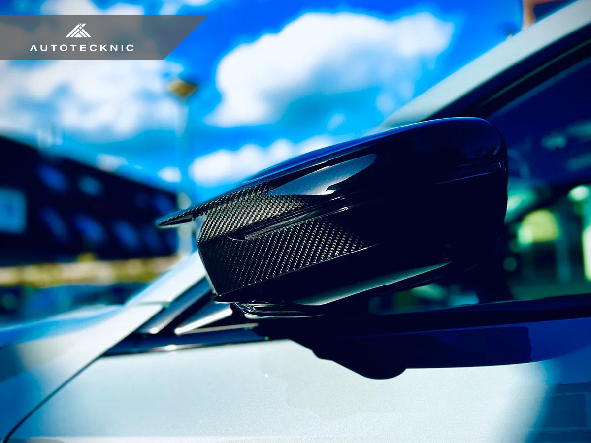 2023-2026 BMW M2 (G87) Dry Carbon Fiber Mirror Covers | AutoTecknic