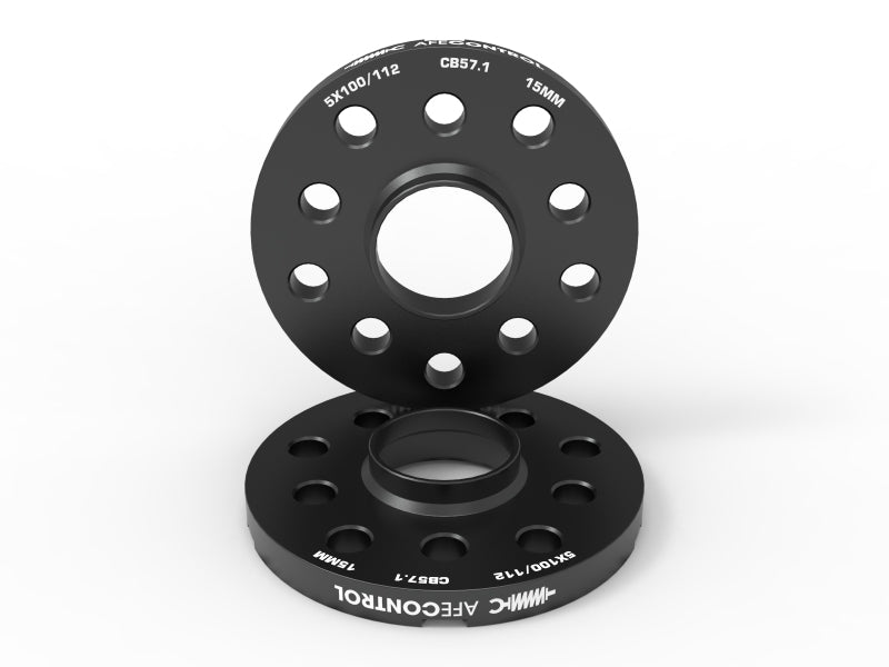 1990-2023 Audi & Volkswagen (Multiple Chassis) Flush Fitment Billet Aluminum 15mm Wheel Spacers | aFe CONTROL