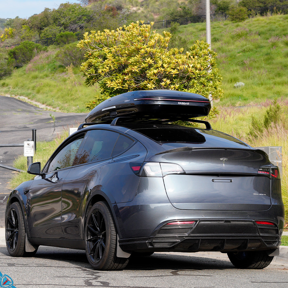Nomadix Pro Smart Roof Box w/ Fingerprint Unlock / Solar Panel / Motion LED Tail Light | ENROAD
