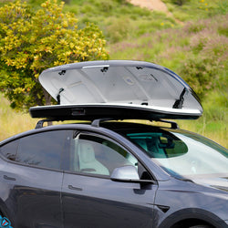 Nomadix Pro Smart Roof Box w/ Fingerprint Unlock / Solar Panel / Motion LED Tail Light | ENROAD