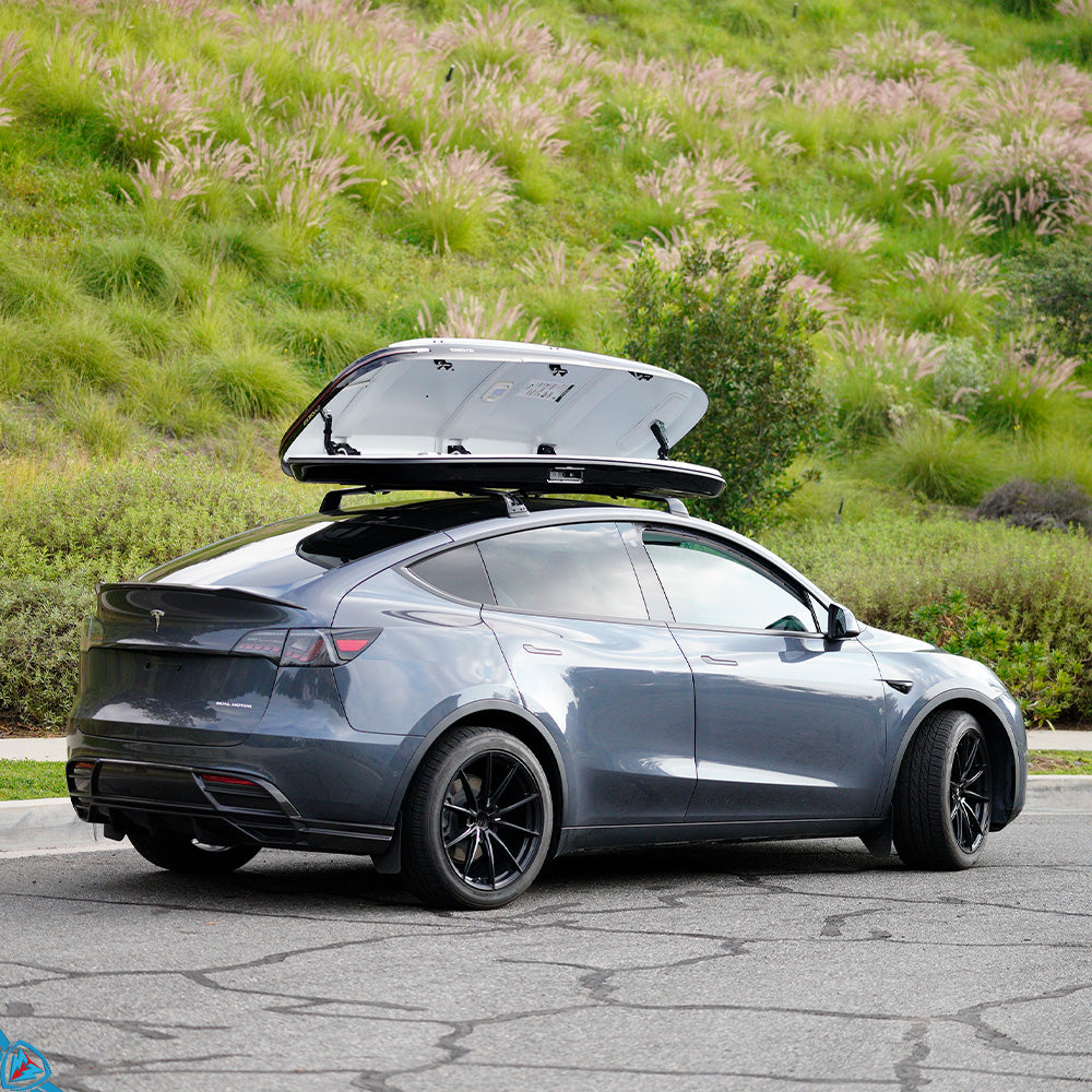 Nomadix Pro Smart Roof Box w/ Fingerprint Unlock / Solar Panel / Motion LED Tail Light | ENROAD