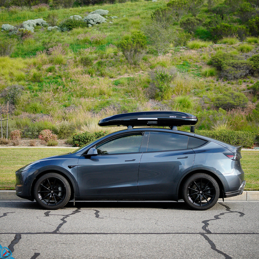 Nomadix Pro Smart Roof Box w/ Fingerprint Unlock / Solar Panel / Motion LED Tail Light | ENROAD
