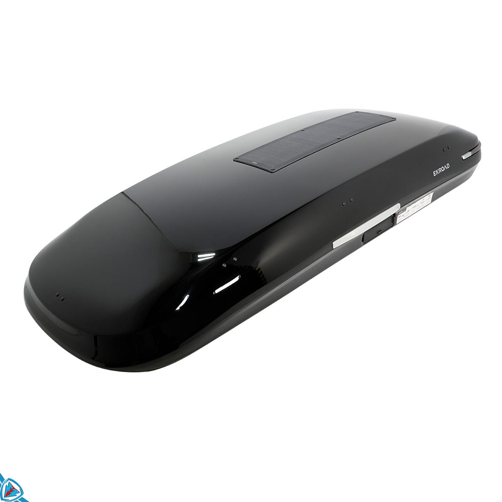 Nomadix Pro Smart Roof Box w/ Fingerprint Unlock / Solar Panel / Motion LED Tail Light | ENROAD