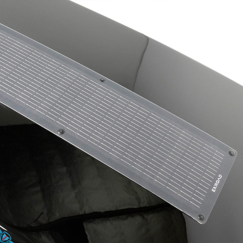 Nomadix Pro Smart Roof Box w/ Fingerprint Unlock / Solar Panel / Motion LED Tail Light | ENROAD