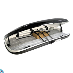 Nomadix Pro Smart Roof Box w/ Fingerprint Unlock / Solar Panel / Motion LED Tail Light | ENROAD