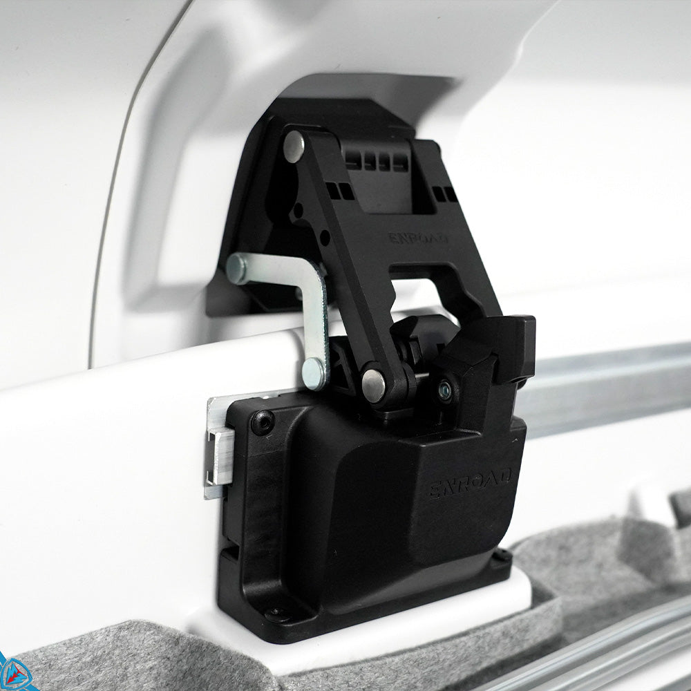 Nomadix Pro Smart Roof Box w/ Fingerprint Unlock / Solar Panel / Motion LED Tail Light | ENROAD