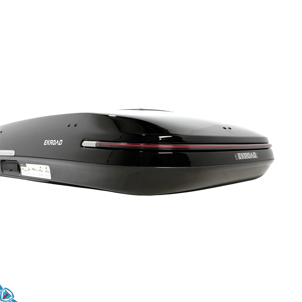 Nomadix Pro Smart Roof Box w/ Fingerprint Unlock / Solar Panel / Motion LED Tail Light | ENROAD