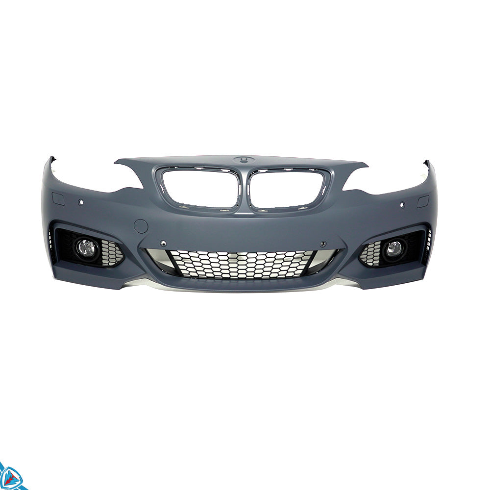 2014-2018 BMW 2 Series (F22/F23) M Sport Style Polypropylene Front Bumper Conversion Kit | E3Tuning