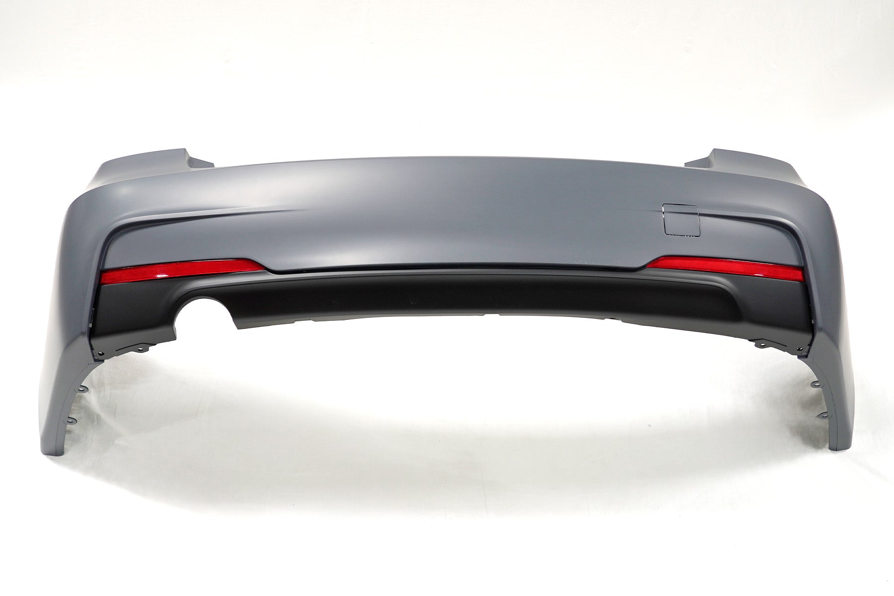 thumbnail image 2 of Unpainted M-Sport Style Rear Bumper For BMW F30 3 Series 12-18 - W/ PDC Holes + 335i Diffuser 2 of 3
