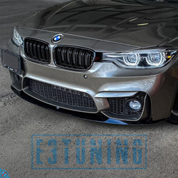 2012-2018 BMW 3 Series (F30/F31) M Performance Style Polypropylene Front Lip | E3Tuning
