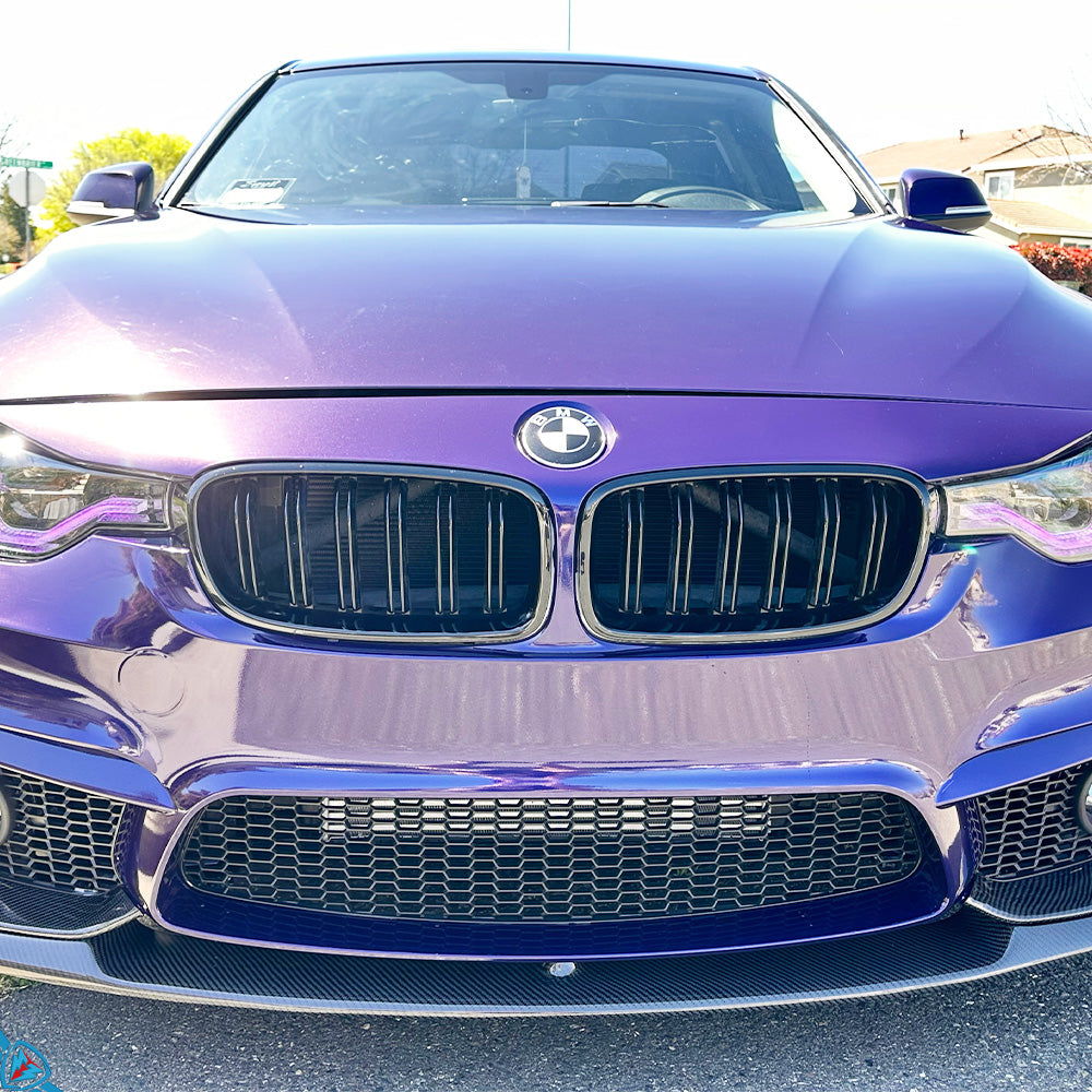 2012-2018 BMW 3 Series (F30/F31) M Style Dual Slat ABS Plastic Kidney Grilles | E3Tuning Secondary image