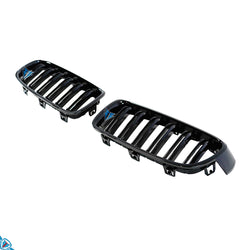 2012-2018 BMW 3 Series (F30/F31) M Style Dual Slat ABS Plastic Kidney Grilles | E3Tuning