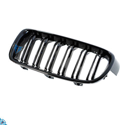 2012-2018 BMW 3 Series (F30/F31) M Style Dual Slat ABS Plastic Kidney Grilles | E3Tuning