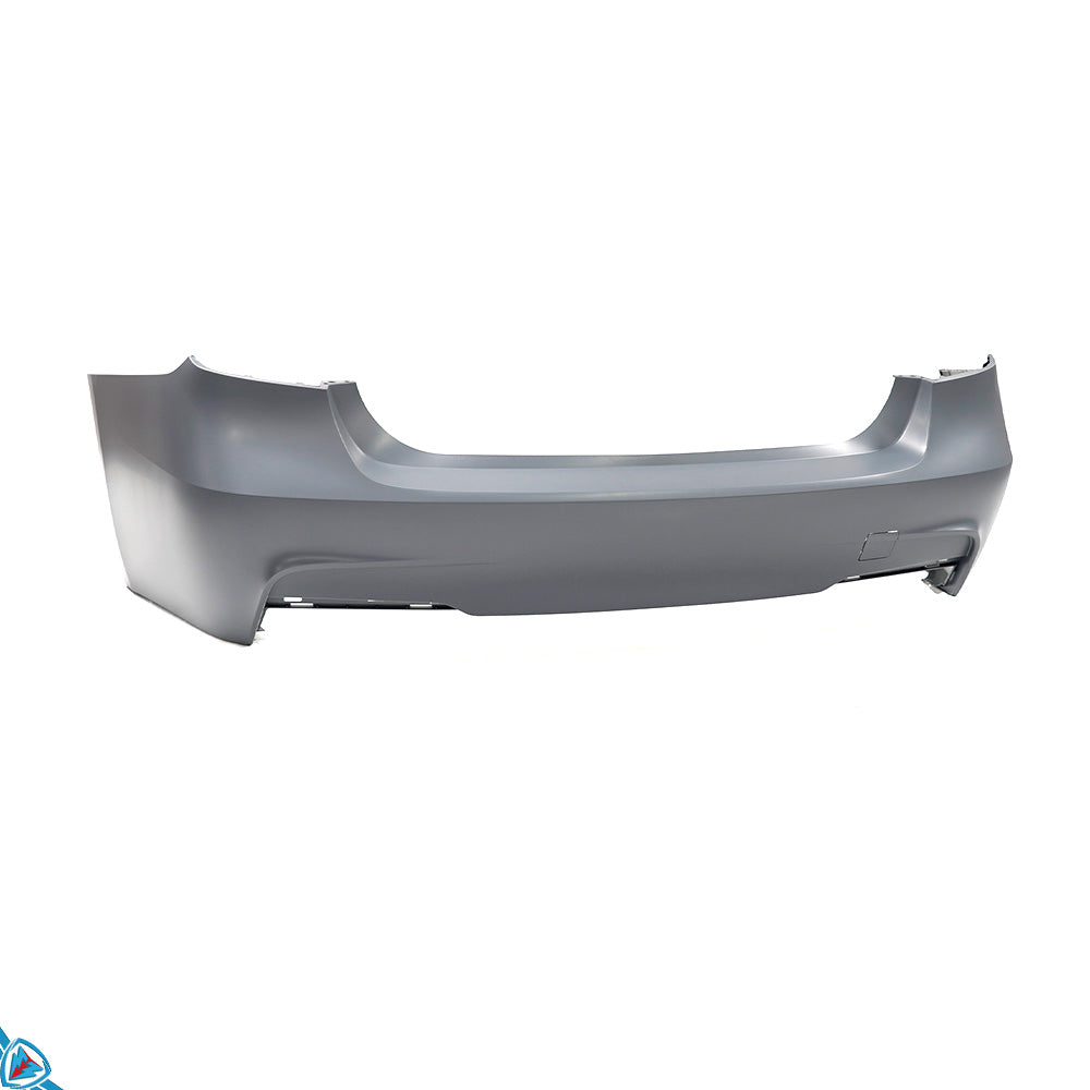 2012-2018 BMW 3 Series (F30) M Sport Style Polypropylene Rear Bumper Conversion Kit | E3Tuning