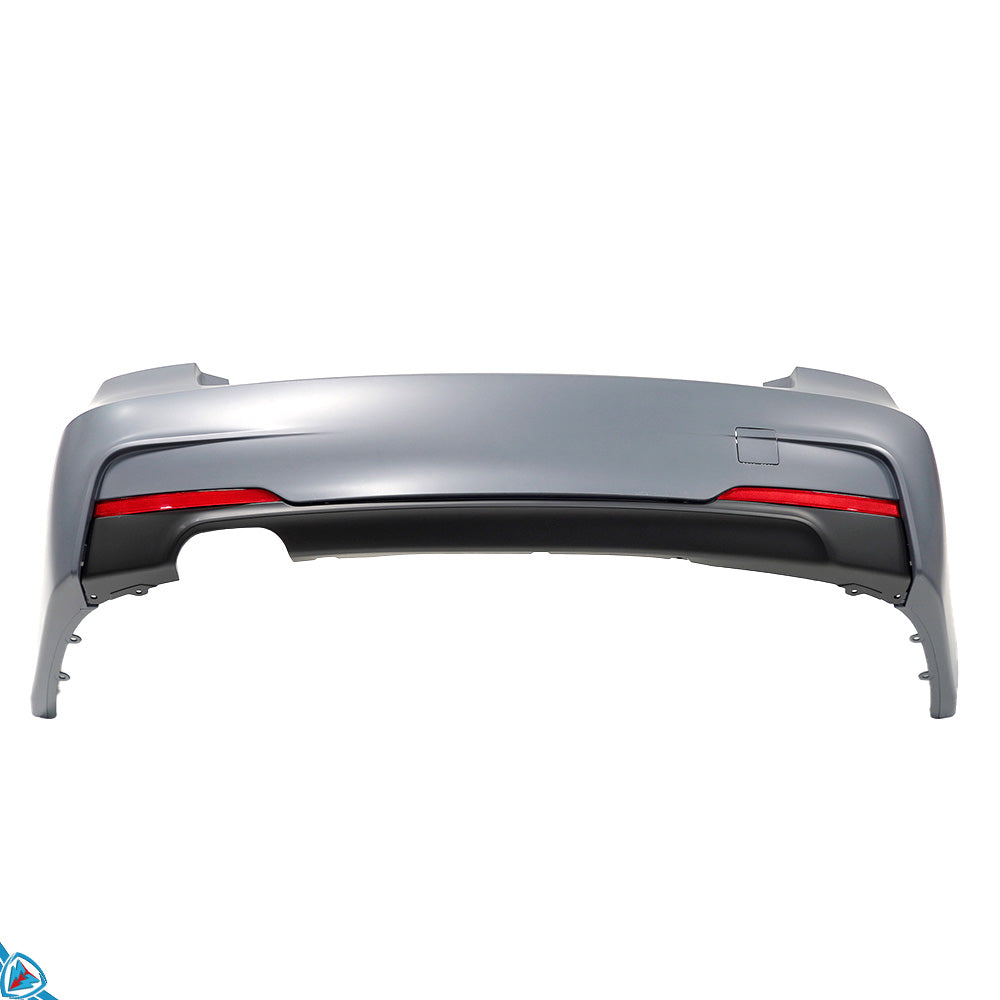 2012-2018 BMW 3 Series (F30) M Sport Style Polypropylene Rear Bumper Conversion Kit | E3Tuning