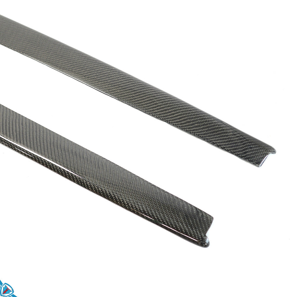 2012-2018 BMW 3 Series (F30/F31) M Performance Style Carbon Fiber Side Skirt Extensions | FYBR Aerodynamics