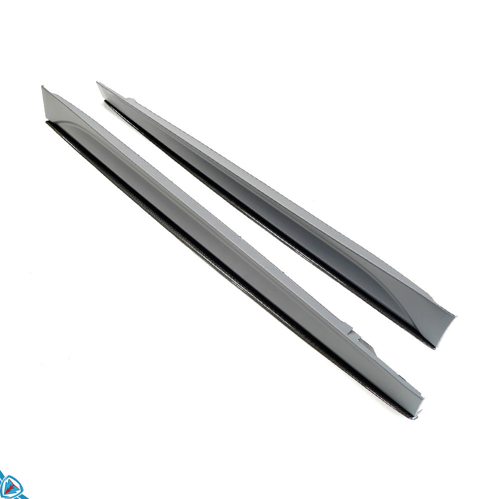 2012-2018 BMW 3 Series (F30/F31) M Performance Style Carbon Fiber Side Skirt Extensions | FYBR Aerodynamics
