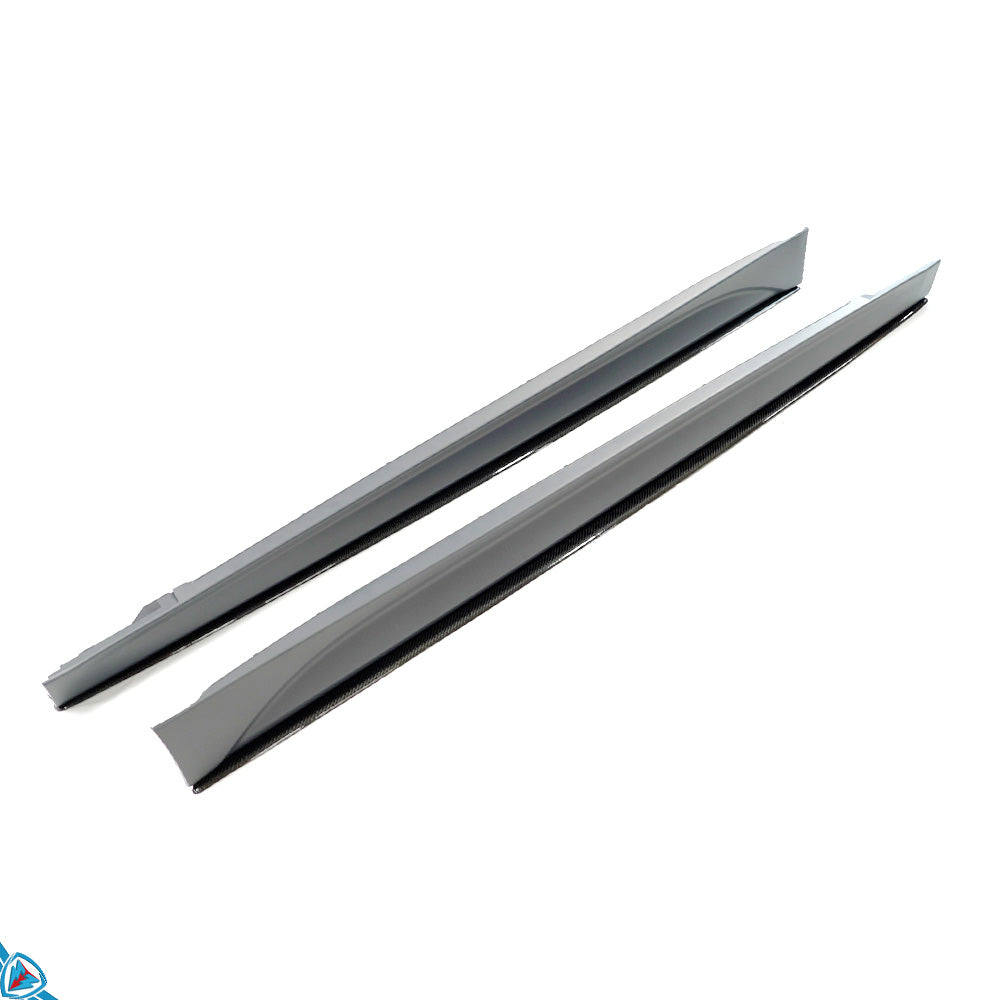2012-2018 BMW 3 Series (F30/F31) M Performance Style Carbon Fiber Side Skirt Extensions | FYBR Aerodynamics