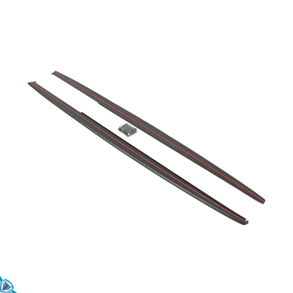 2012-2018 BMW 3 Series (F30/F31) M Performance Style Polypropylene Side Skirt Extensions | E3Tuning Main image