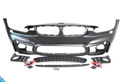2014-2020 BMW 4 Series (F32/F33/F36) M4 Style Polypropylene Front Bumper Conversion Kit | E3Tuning