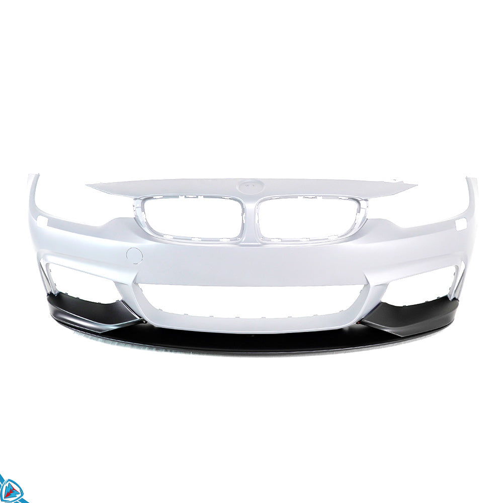 2014-2020 BMW 4 Series (F32/F33/F36) M Performance Style Polypropylene Front Lip | E3Tuning Main image