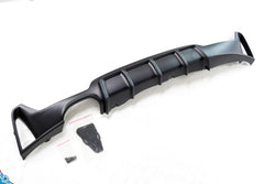 2014-2020 BMW 4 Series (F32/F33/F36) M Performance Style Polypropylene Rear Diffuser | E3Tuning