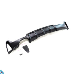 2014-2020 BMW 4 Series (F32/F33/F36) M Performance Style Polypropylene Rear Diffuser | E3Tuning