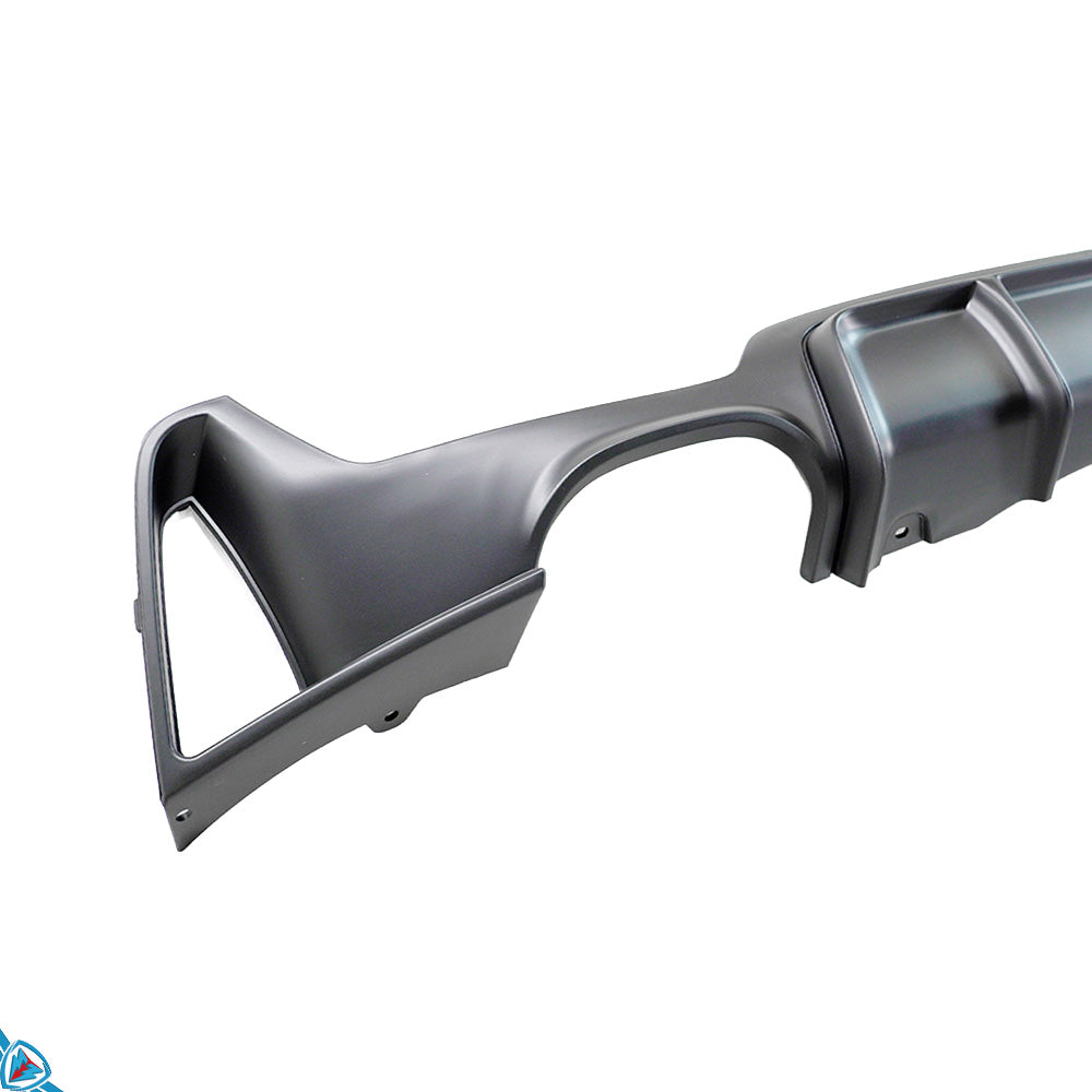 2014-2020 BMW 4 Series (F32/F33/F36) M Performance Style Polypropylene Rear Diffuser | E3Tuning