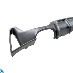2014-2020 BMW 4 Series (F32/F33/F36) M Performance Style Polypropylene Rear Diffuser | E3Tuning