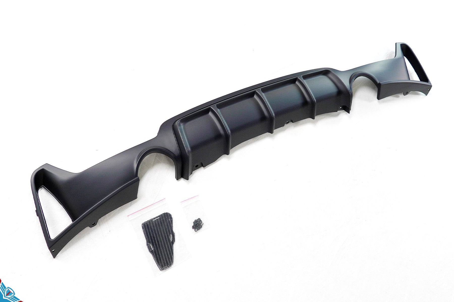 2014-2020 BMW 4 Series (F32/F33/F36) M Performance Style Polypropylene Rear Diffuser | E3Tuning