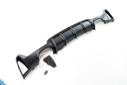 2014-2020 BMW 4 Series (F32/F33/F36) M Performance Style Polypropylene Rear Diffuser | E3Tuning