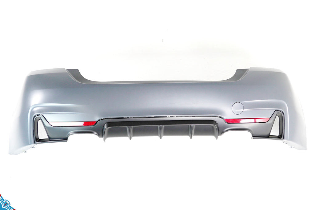 2014-2020 BMW 4 Series (F32/F33/F36) M Performance Style Polypropylene Rear Diffuser | E3Tuning