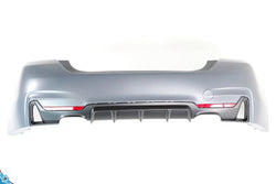 2014-2020 BMW 4 Series (F32/F33/F36) M Performance Style Polypropylene Rear Diffuser | E3Tuning