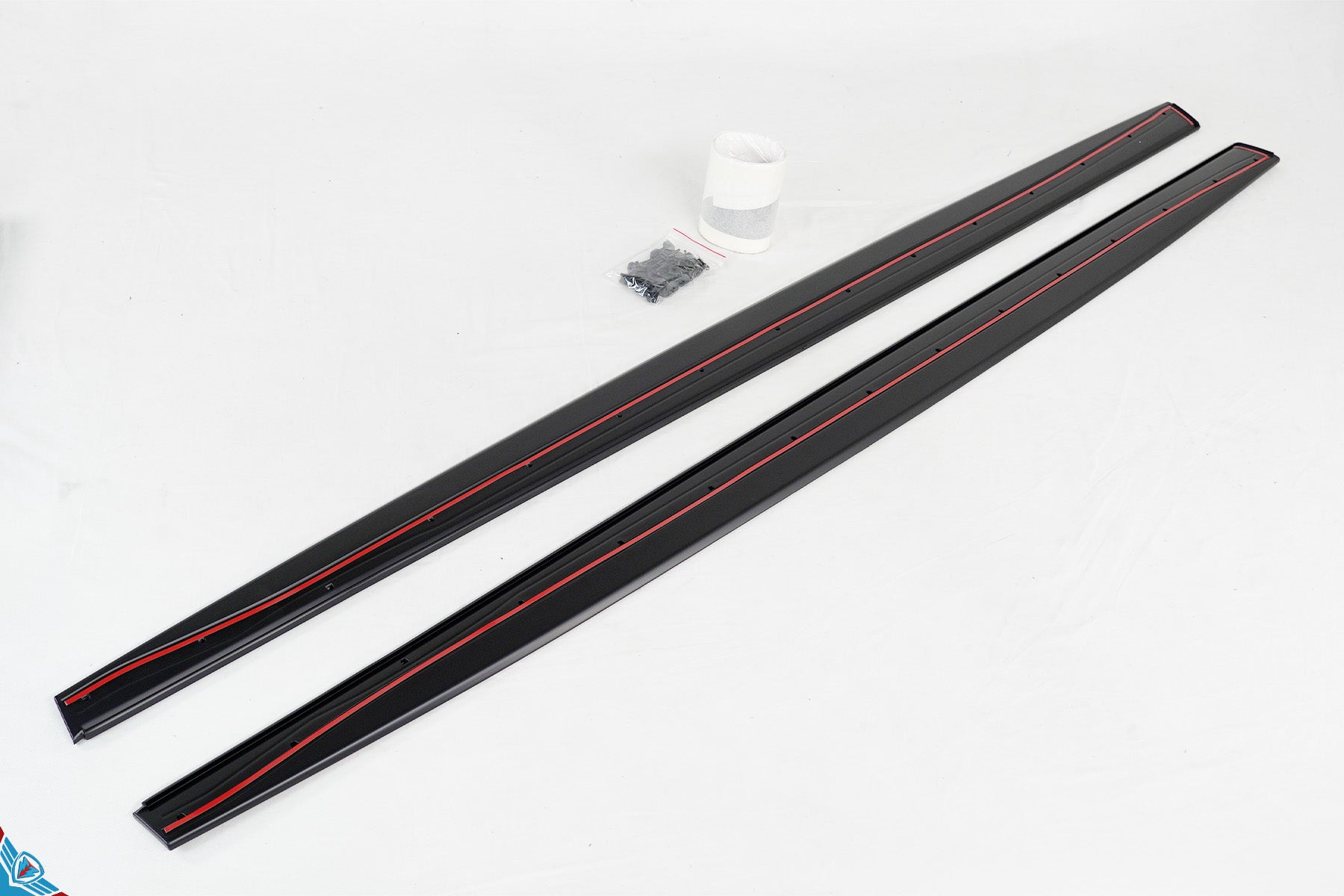 2014-2020 BMW 4 Series (F32/F33) M Performance Style Polypropylene Side Skirt Extensions | E3Tuning Main image