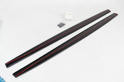 2014-2020 BMW 4 Series (F32/F33) M Performance Style Polypropylene Side Skirt Extensions | E3Tuning