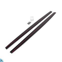 2014-2020 BMW 4 Series (F32/F33) M Performance Style Polypropylene Side Skirt Extensions | E3Tuning