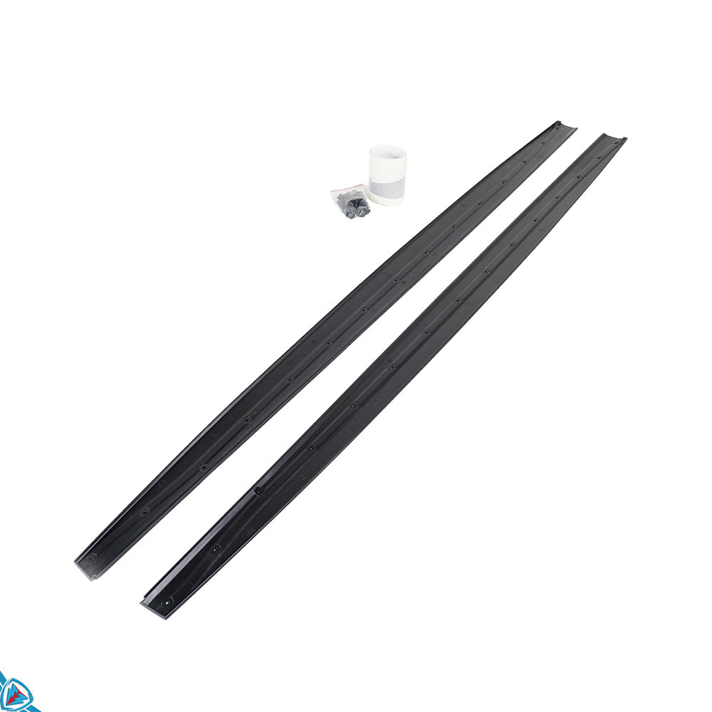 2014-2020 BMW 4 Series (F32/F33) M Performance Style Polypropylene Side Skirt Extensions | E3Tuning Main image