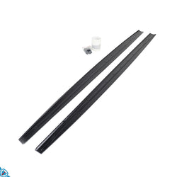 2014-2020 BMW 4 Series (F32/F33) M Performance Style Polypropylene Side Skirt Extensions | E3Tuning