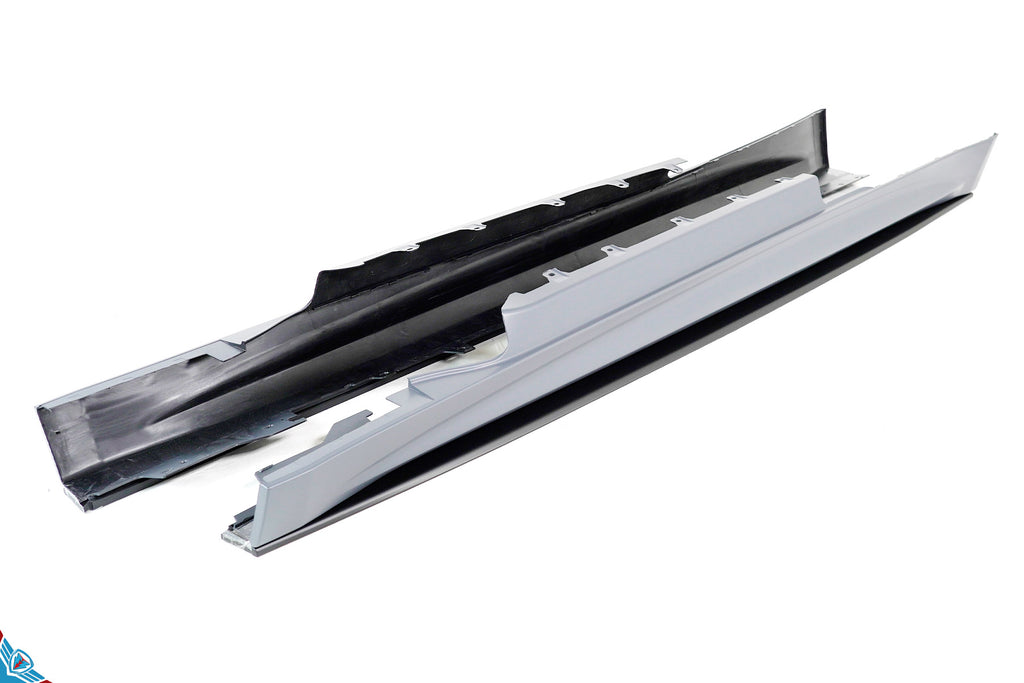 2014-2020 BMW 4 Series (F32/F33) M Performance Style Polypropylene Side Skirt Extensions | E3Tuning