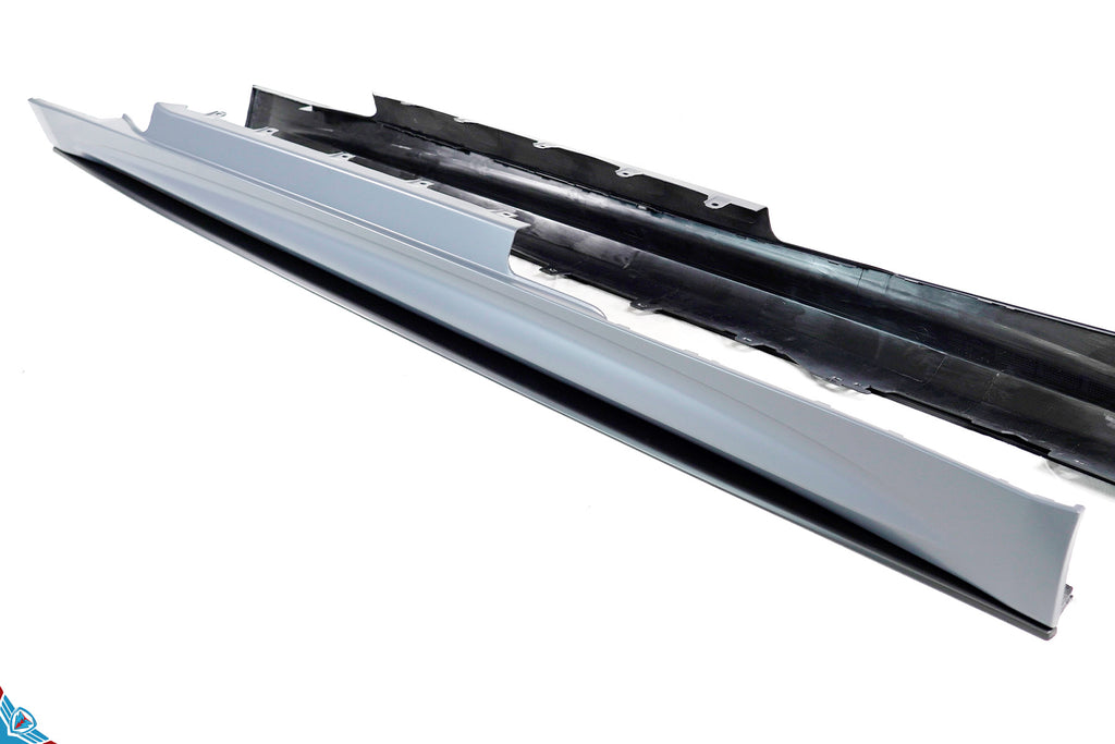 2014-2020 BMW 4 Series (F32/F33) M Performance Style Polypropylene Side Skirt Extensions | E3Tuning