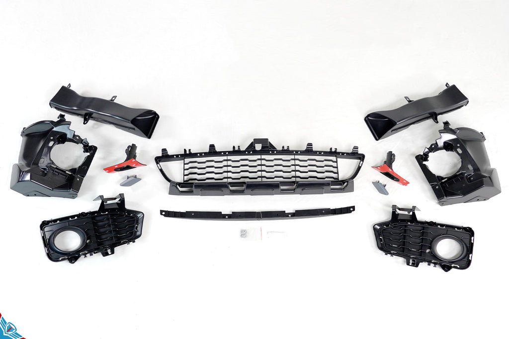 2014-2020 BMW 4 Series (F32/F33/F36) M Sport Style Polypropylene Front Bumper Conversion Kit | E3Tuning