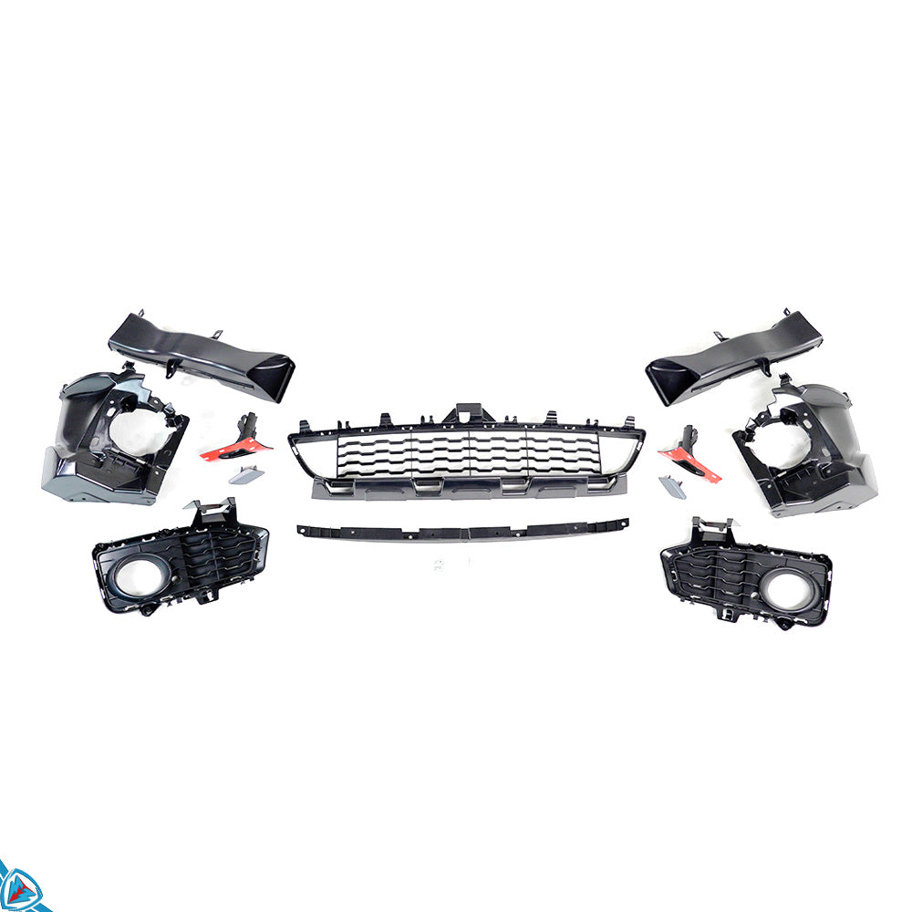 2014-2020 BMW 4 Series (F32/F33/F36) M Sport Style Polypropylene Front Bumper Conversion Kit | E3Tuning