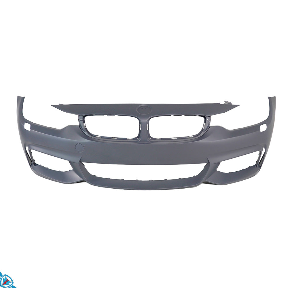 2014-2020 BMW 4 Series (F32/F33/F36) M Sport Style Polypropylene Front Bumper Conversion Kit | E3Tuning