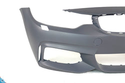 2014-2020 BMW 4 Series (F32/F33/F36) M Sport Style Polypropylene Front Bumper Conversion Kit | E3Tuning