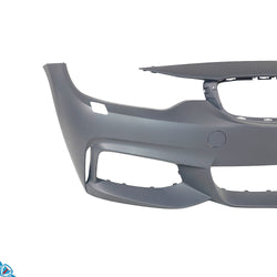 2014-2020 BMW 4 Series (F32/F33/F36) M Sport Style Polypropylene Front Bumper Conversion Kit | E3Tuning