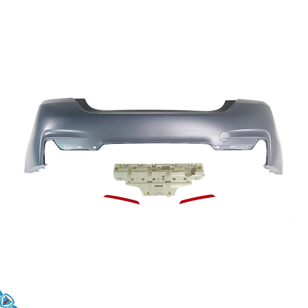 2014-2020 BMW 4 Series (F32/F33) M Sport Style Polypropylene Rear Bumper Conversion Kit | E3Tuning