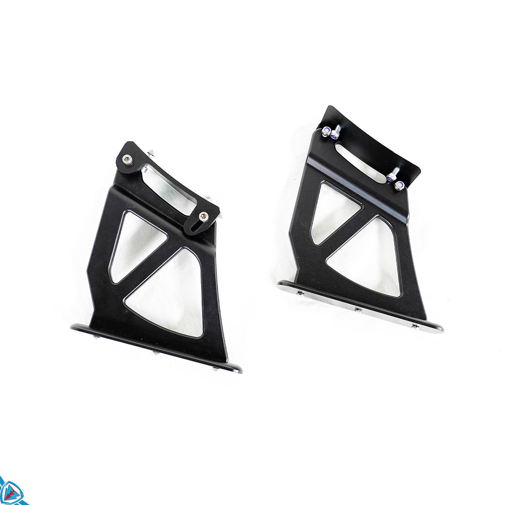 2017-2025 Porsche 718 Boxster & Cayman (982) GT4 Style Dry Carbon Fiber Rear Wing | FYBR Aerodynamics