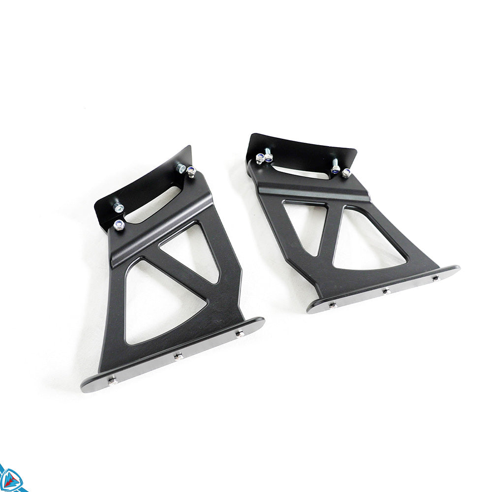 2017-2025 Porsche 718 Boxster & Cayman (982) GT4 Style Dry Carbon Fiber Rear Wing | FYBR Aerodynamics